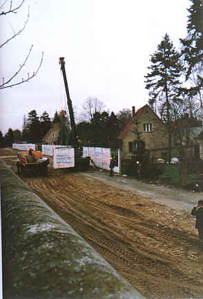Mauerdemontage zw.Zehlendorf u.Kleinmachnow