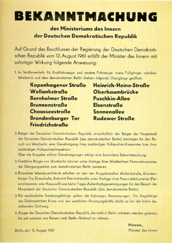 bekanntmachung